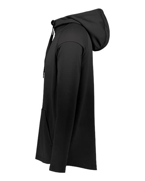Holloway Men's Limitless Quarter-Zip Hooded Pullover thumbnail 4
