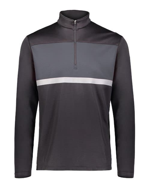 Holloway Men's Dry-Excel™ Prism Bold Quarter-Zip Pullover thumbnail 2