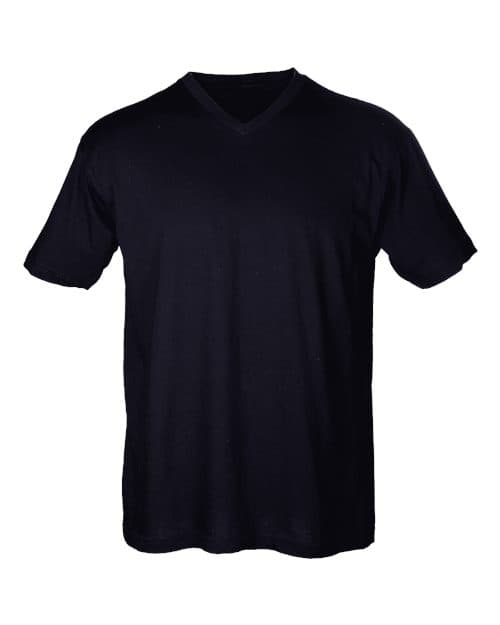 Tultex Men's Fine Jersey V-Neck T-Shirt thumbnail 2