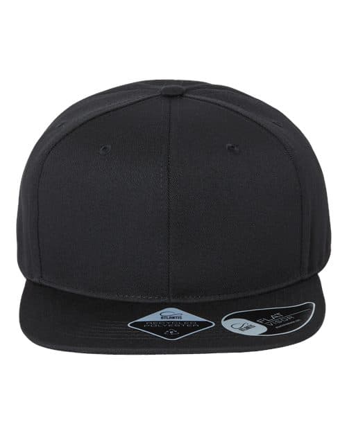 Atlantis Headwear Sustainable Flat Bill Cap thumbnail 2