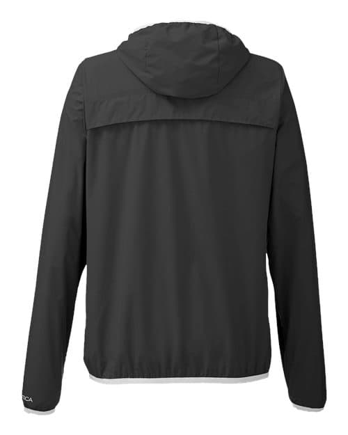 Nautica Women's Stillwater Hooded Windbreaker thumbnail 3