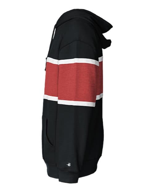 Badger Unisex United Athletic Fleece Hooded Sweatshirt thumbnail 4