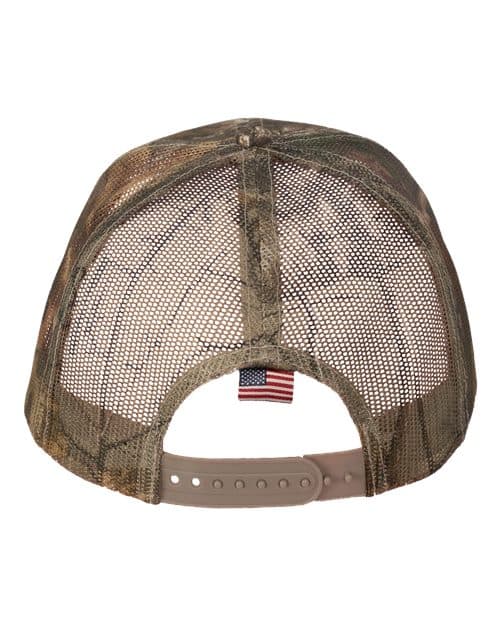 Kati Camo Woven USA Flag Mesh Cap thumbnail 3