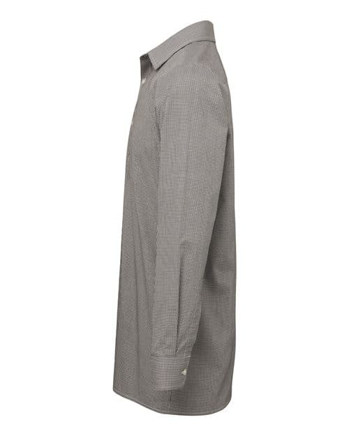 Artisan Collection by Reprime Men's Microcheck Gingham Cotton Shirt thumbnail 6