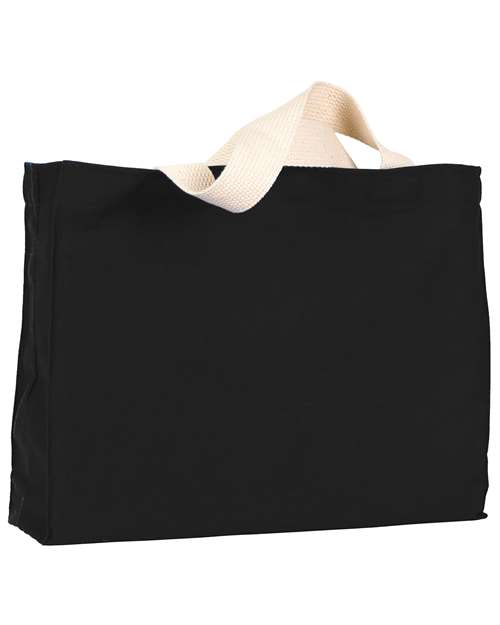 Bayside USA-Made Canvas Medium Gusset Tote Bag thumbnail 2