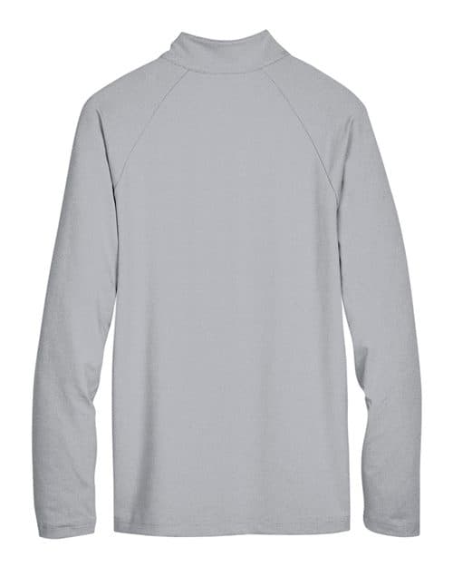 Devon & Jones Men's CrownLux Performance® Clubhouse Micro-Stripe Quarter-Zip Pullover thumbnail 4