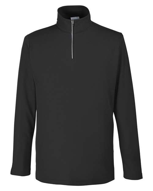 CORE365 Men's Fusion ChromaSoft™ Pique Quarter-Zip Pullover thumbnail 3