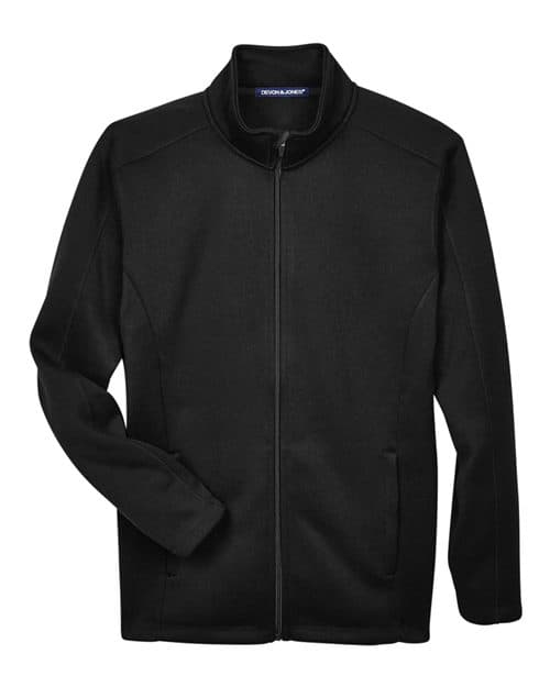 Devon & Jones Men's Bristol Full-Zip Sweater Fleece Jacket thumbnail 3