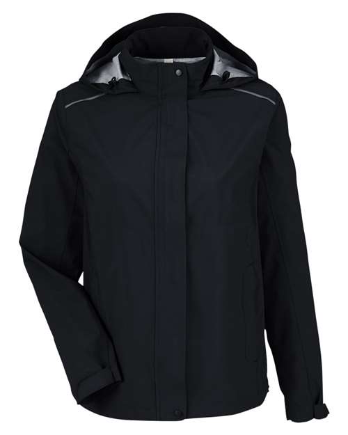 CORE365 Women's Barrier Packable Rain Jacket thumbnail 3