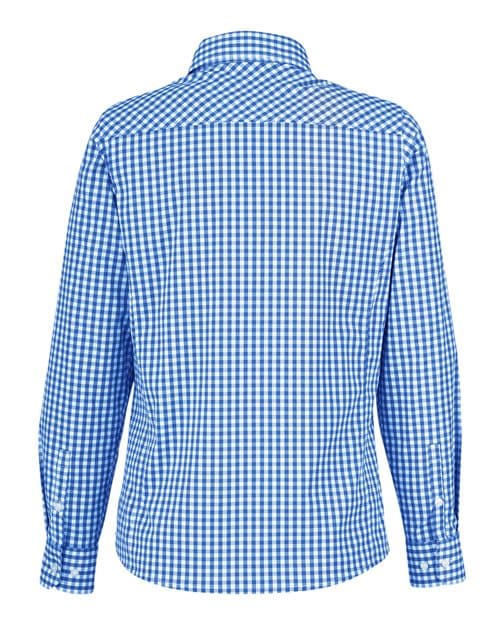 Devon & Jones Women's CrownLux Performance® Gingham Dress Shirt thumbnail 4