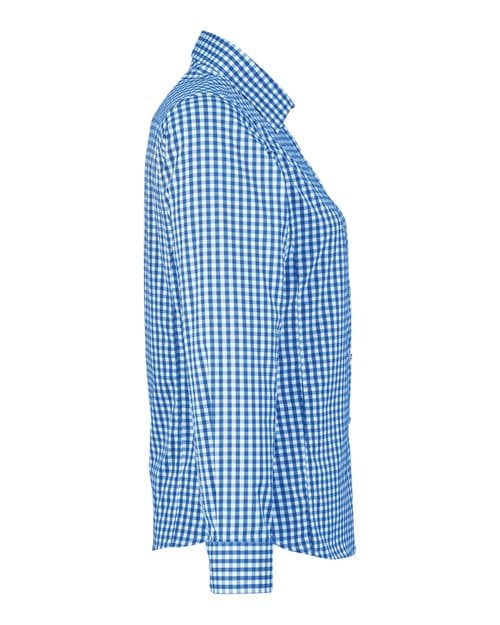 Devon & Jones Women's CrownLux Performance® Gingham Dress Shirt thumbnail 6