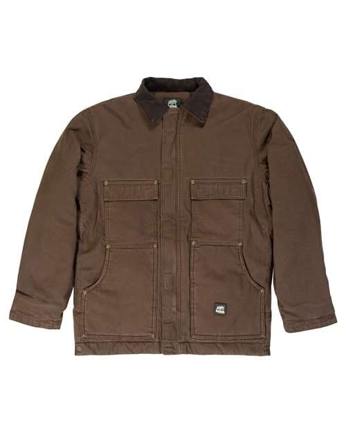 Berne Apparel Men's Highland Washed Chore Jacket thumbnail 3