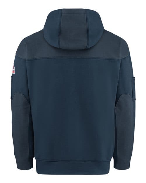 Bulwark Men's Flame-Resistant Fleece Hooded Sweatshirt thumbnail 3