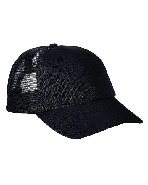 econscious Washed Hemp Soft Mesh Trucker Cap thumbnail 2