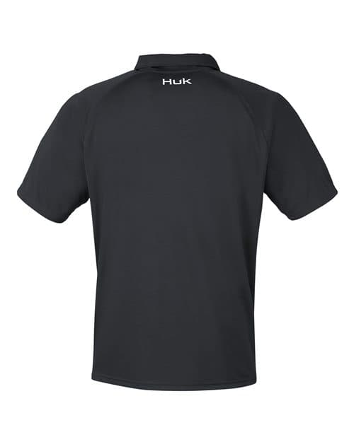 HUK Men's LoPro Solid Performance Polo thumbnail 4