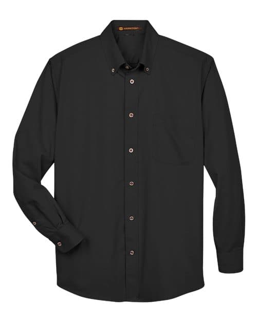 Harriton Men's Easy Blend™ Twill Shirt thumbnail 3