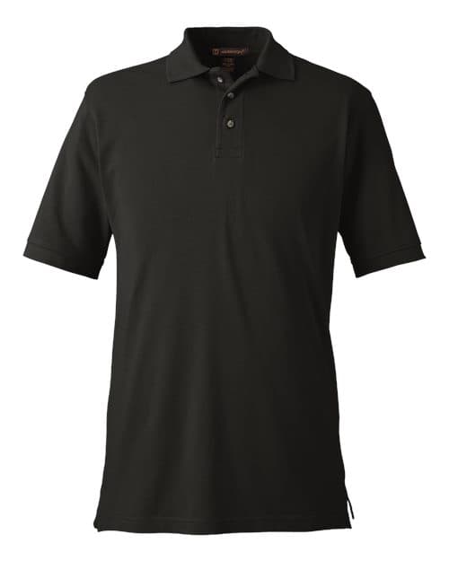 Harriton Men's Pique Polo thumbnail 3