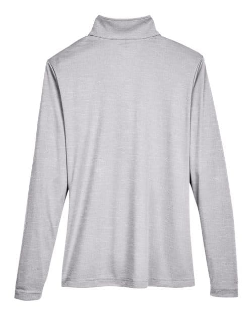 Team 365 Women's Zone Sonic Heather Performance Quarter-Zip Pullover thumbnail 4
