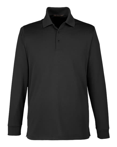 Harriton Men's Advantage Snag Protection Plus IL Long Sleeve Polo thumbnail 3