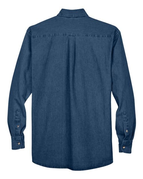 Harriton Men's Denim Shirt thumbnail 4