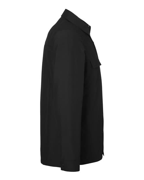 Harriton Unisex Flex Twill Overshirt Jacket thumbnail 6