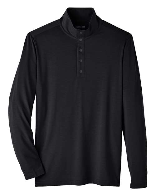 North End Men's JAQ Stretch Performance Snap-Neck Pullover thumbnail 3