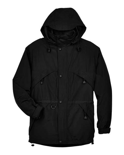 North End Men's 3-in-1 Parka with Dobby Trim thumbnail 3
