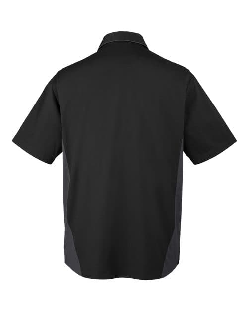 Harriton Men's Tall Flash IL Colorblock Shirt thumbnail 4