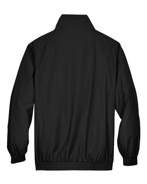 Harriton Unisex Fleece Lined Nylon Jacket thumbnail 4