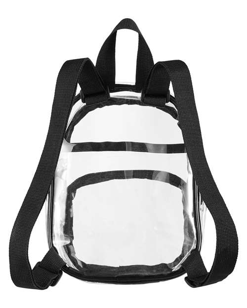 BAGedge Clear PVC Mini Backpack thumbnail 3
