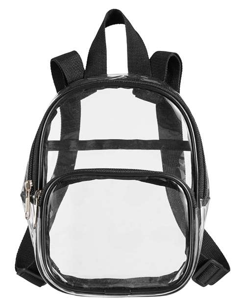 BAGedge Clear PVC Mini Backpack thumbnail 2