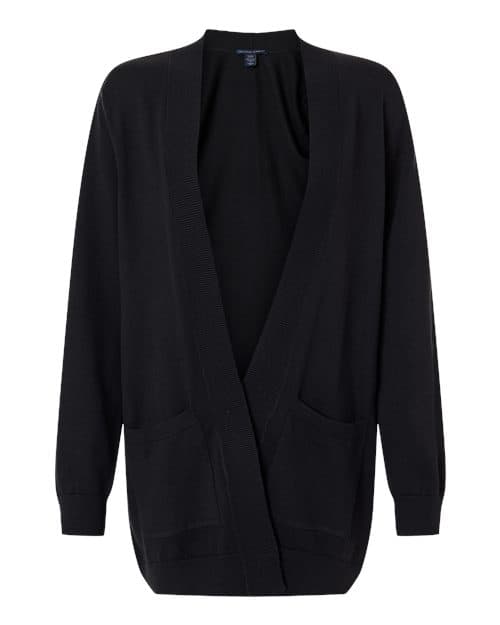 Devon & Jones Women's New Classics Open Cardigan Sweater thumbnail 3