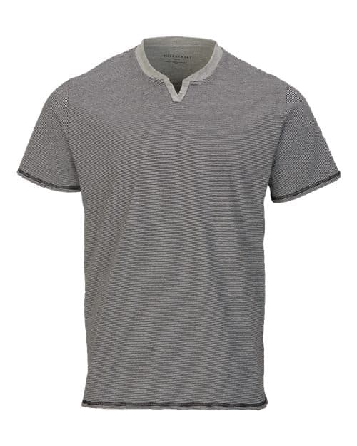 Boxercraft Men's Striped V-Notch T-Shirt thumbnail 3