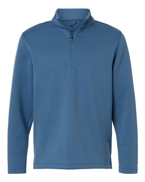 Puma Golf Men's Pebble Quarter-Zip Pullover thumbnail 3