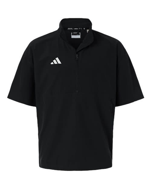 Adidas Men's Short Sleeve Quarter-Zip Pullover thumbnail 3