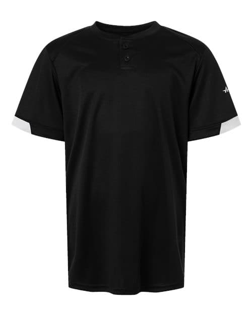 Alleson Athletic Youth On The Rise Two Button Jersey thumbnail 2