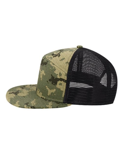 LEGACY Hopback Seven-Panel Trucker Cap thumbnail 4