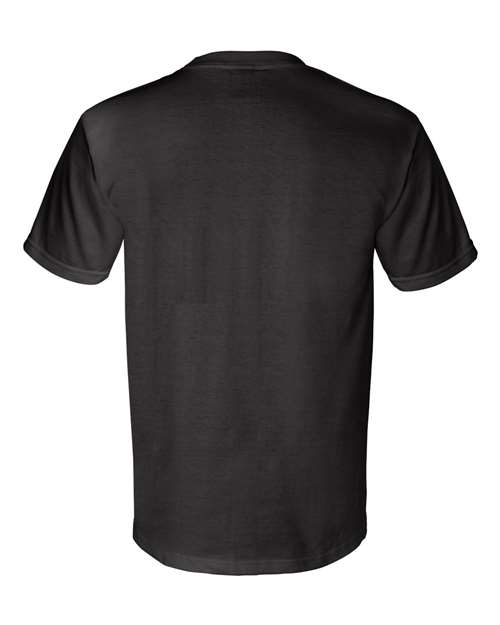 Bayside Unisex Union-Made Pocket T-Shirt thumbnail 3