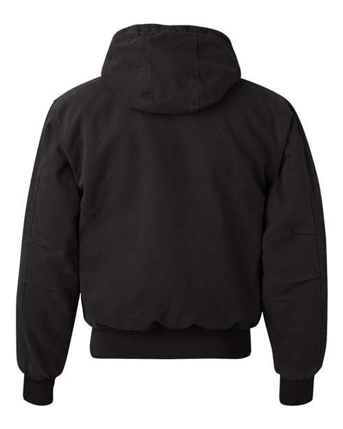 DRI DUCK Men's Cheyenne Boulder Cloth™ Hooded Jacket with Tricot Quilt Lining thumbnail 4