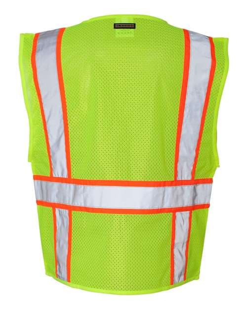 Kishigo Unisex Ultra-Cool™ Solid Front Vest with Mesh Back thumbnail 3