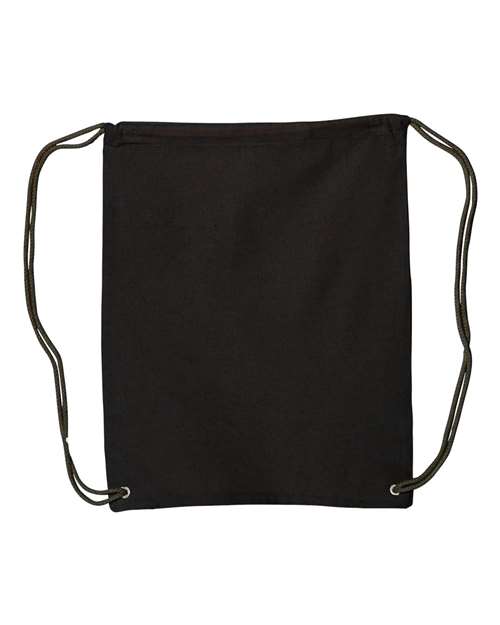 Liberty Bags Canvas Drawstring Backpack thumbnail 2