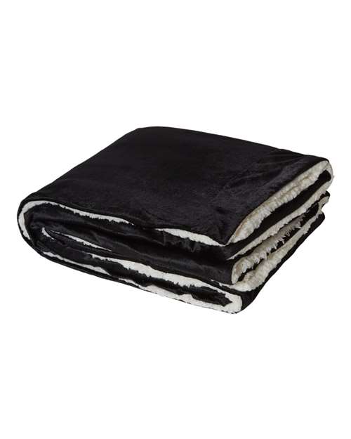Alpine Fleece Micro Mink Sherpa Blanket thumbnail 4
