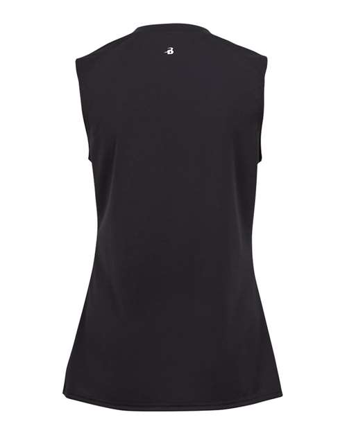 Badger Girls' B-Core Sleeveless T-Shirt thumbnail 3