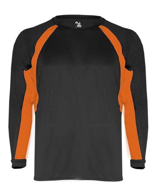 Badger Men's B-Core Hook Long Sleeve T-Shirt thumbnail 2