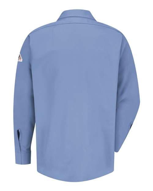 Bulwark Men's Concealed-Gripper Pocketless Work Shirt thumbnail 3
