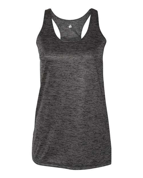 Badger Women's Tonal Blend Racerback Tank Top thumbnail 2