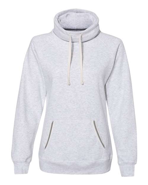 J. America Women’s Relay Cowl Neck Sweatshirt thumbnail 3
