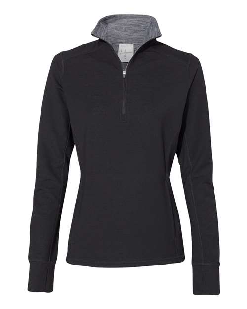 J. America Women’s Omega Stretch Quarter-Zip Pullover thumbnail 3
