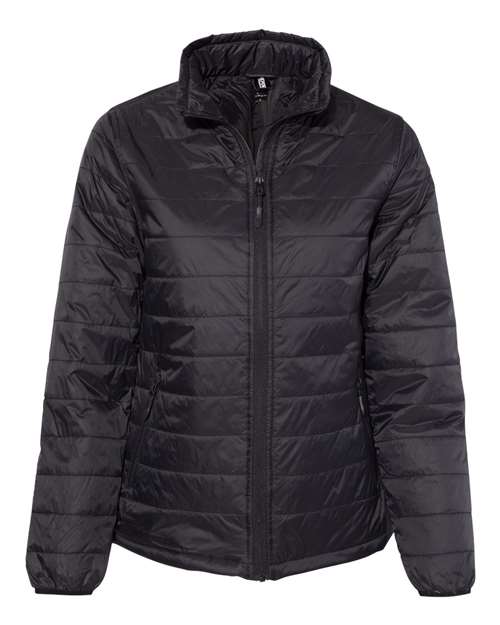 Independent Trading Co. Women's Puffer Jacket thumbnail 3