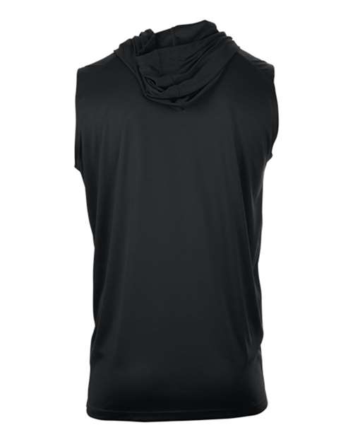 Badger Youth B-Core Sleeveless Hooded T-Shirt thumbnail 3